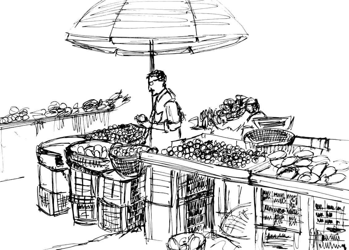 Peter Rich-Sketches, artwork 3 by Abhijith