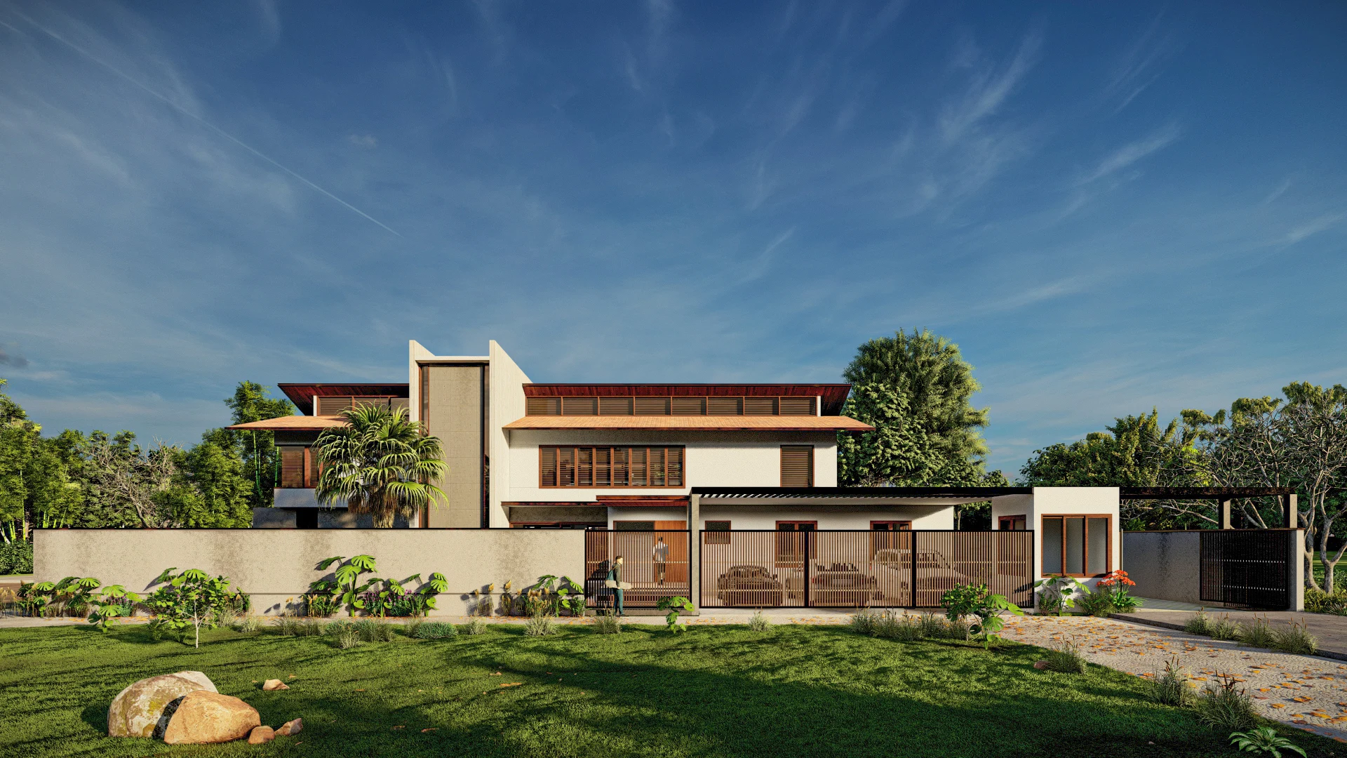 Garden Villa, project view 8