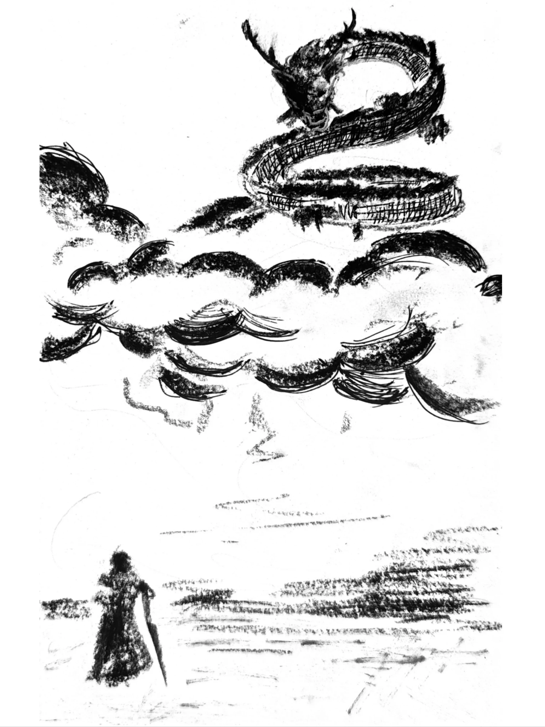 Sketches 04 - Otherworldly, artwork 2 by Abhijith