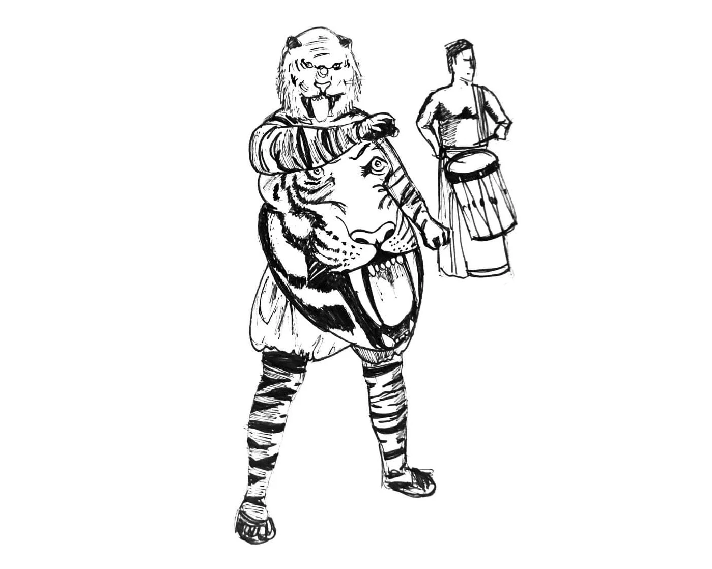 Vacation Sketches, artwork 4 by Abhijith