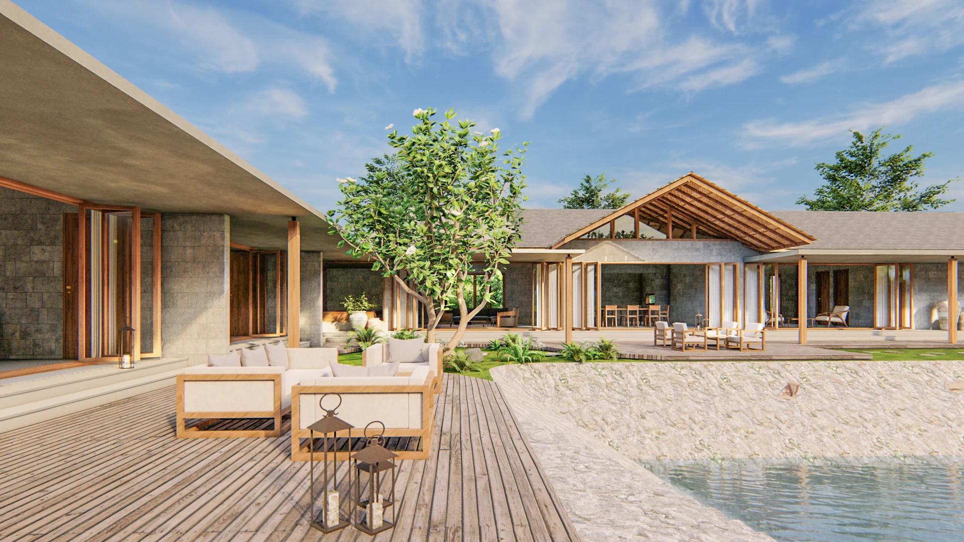 Gutta Farm House, project view 6