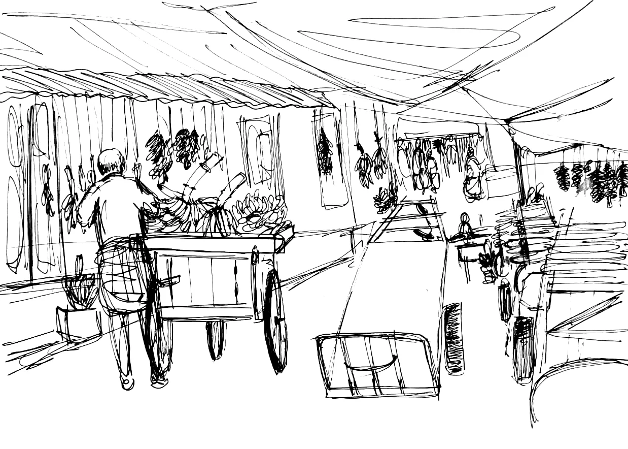 Peter Rich-Sketches, artwork 4 by Abhijith