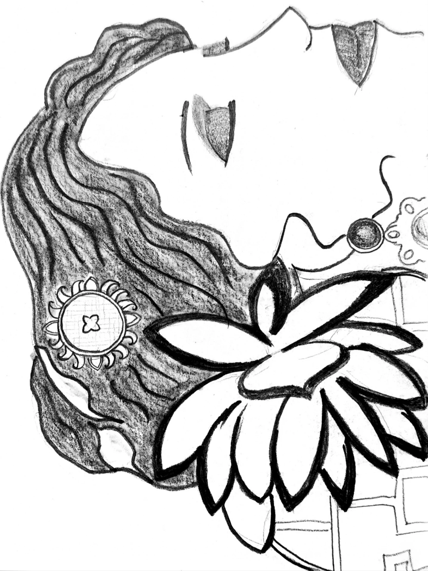 Sketches 03 - Beauty, artwork 3 by Abhijith