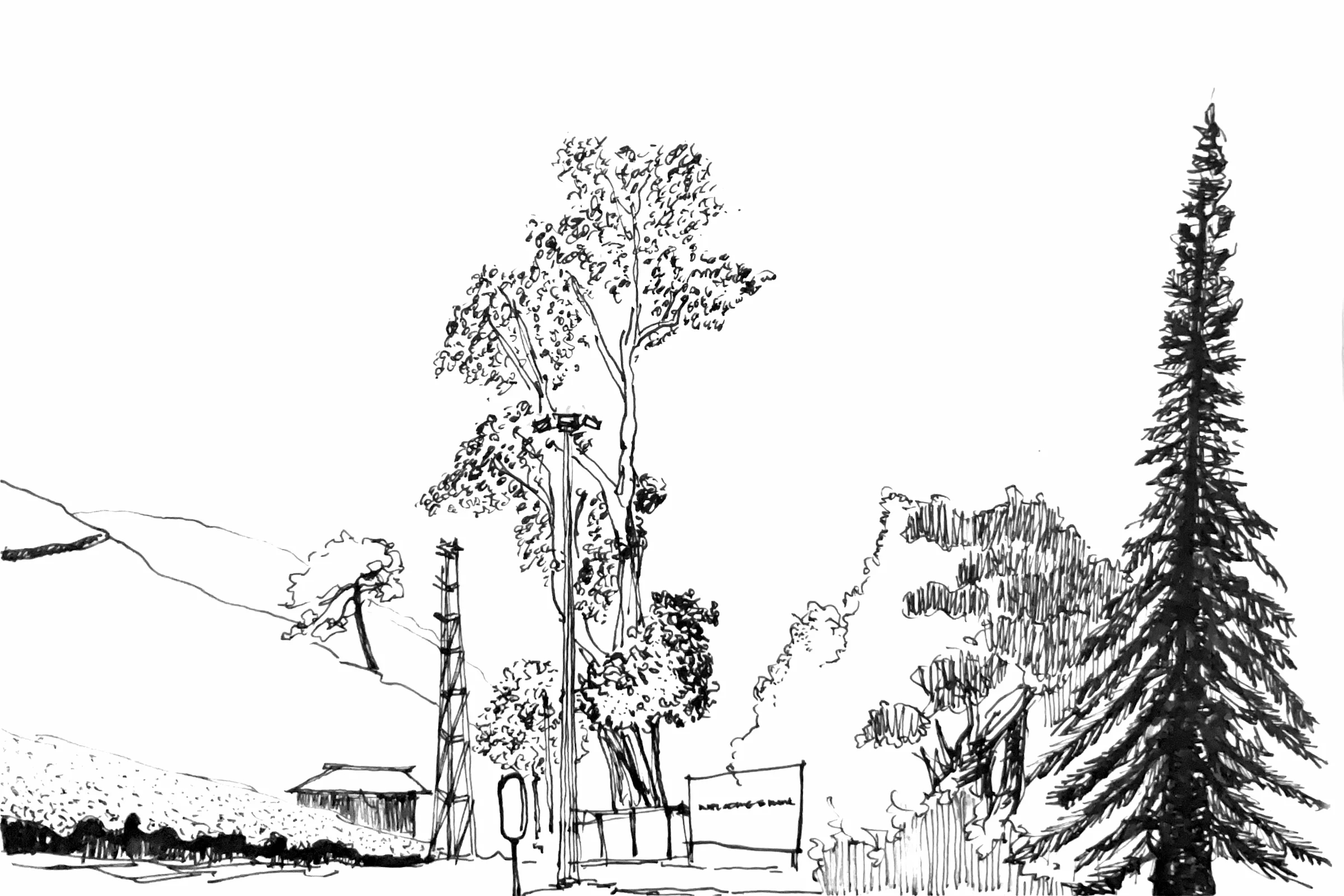 Sketches 01 - Travel, artwork 8 by Abhijith