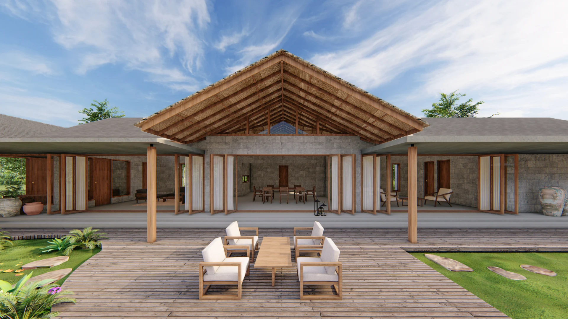 Gutta Farm House, project view 18