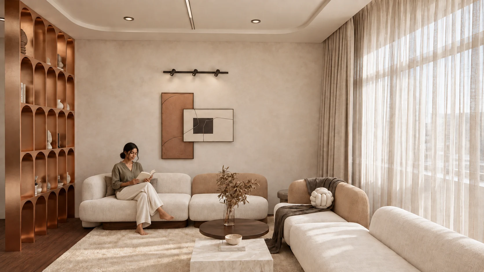 Folia — A Home in Earth & Ivory, project view 2