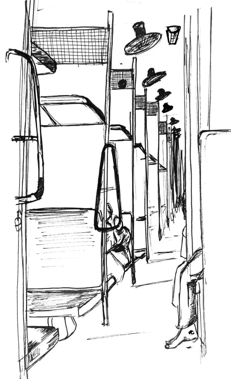 Vacation Sketches, artwork 3 by Abhijith