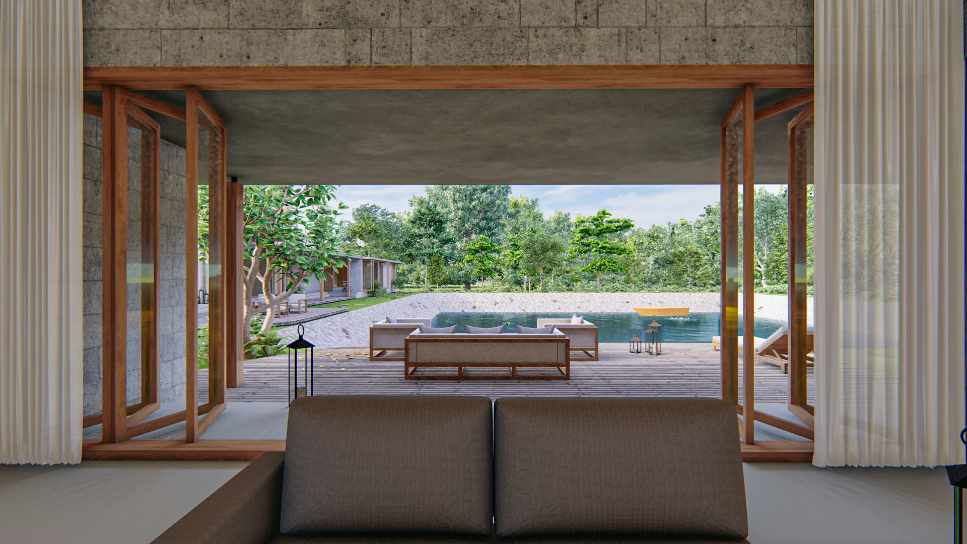 Gutta Farm House, project view 8