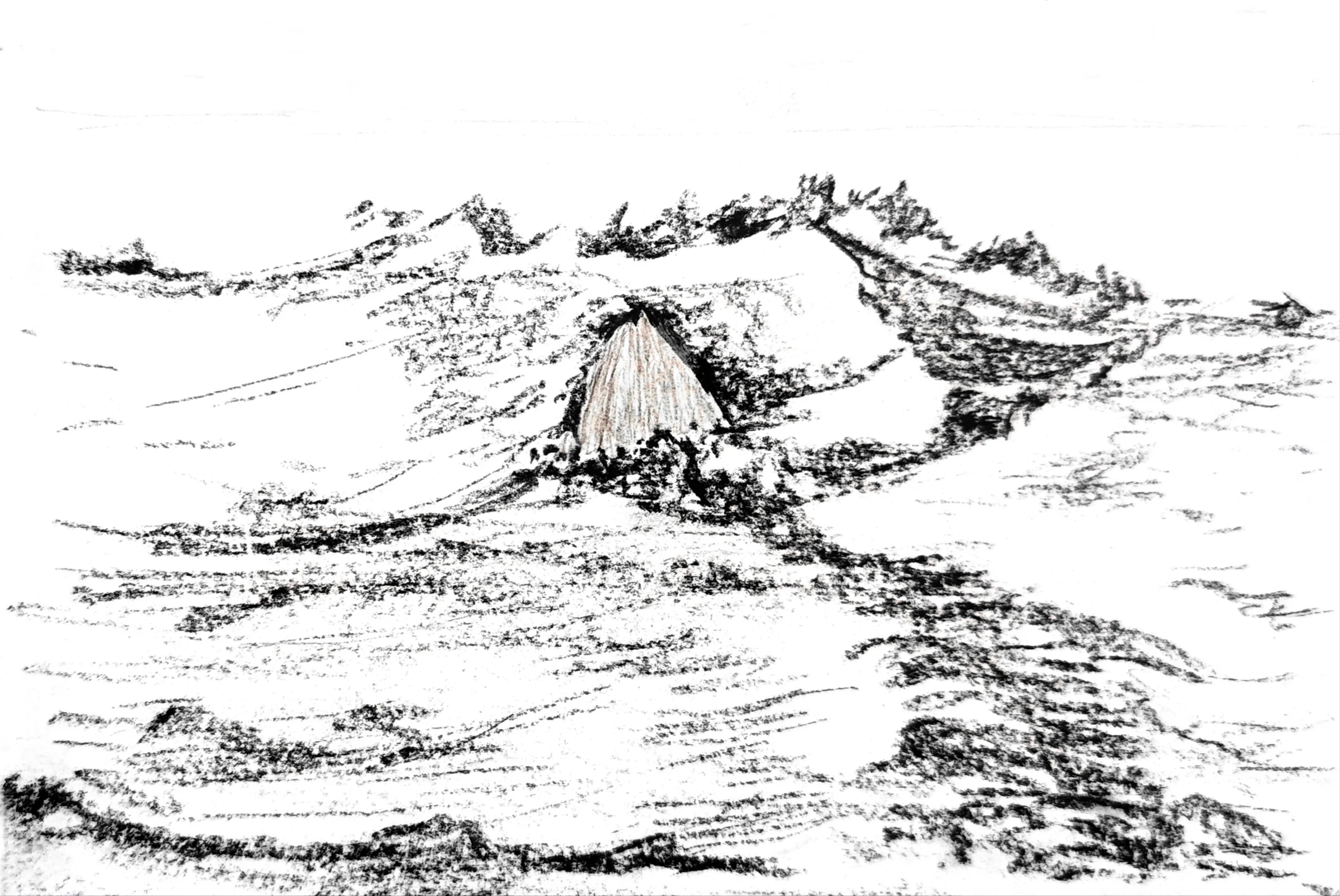 Sketches 01 - Travel, artwork 7 by Abhijith