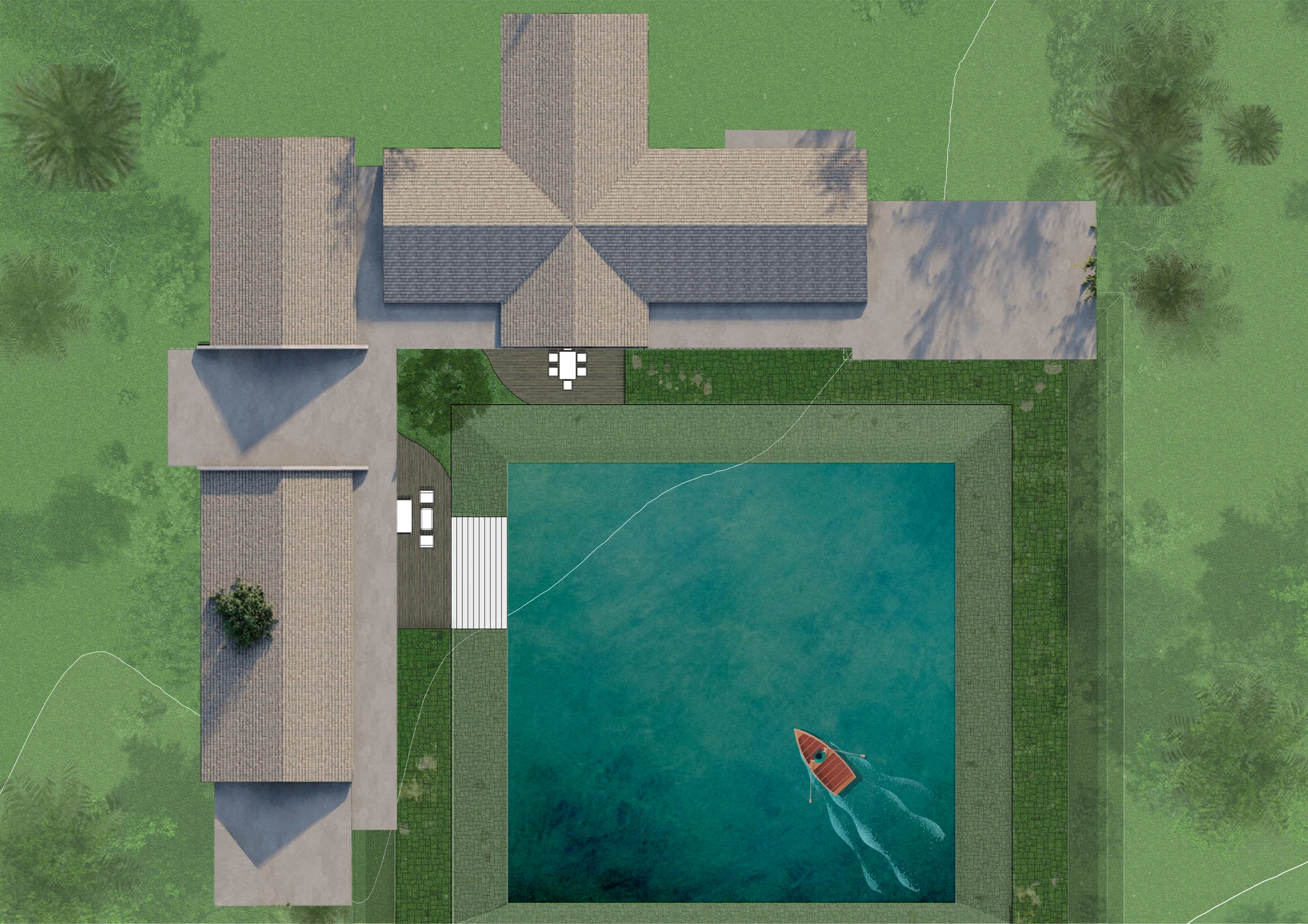Gutta Farm House, plan or drawing 2