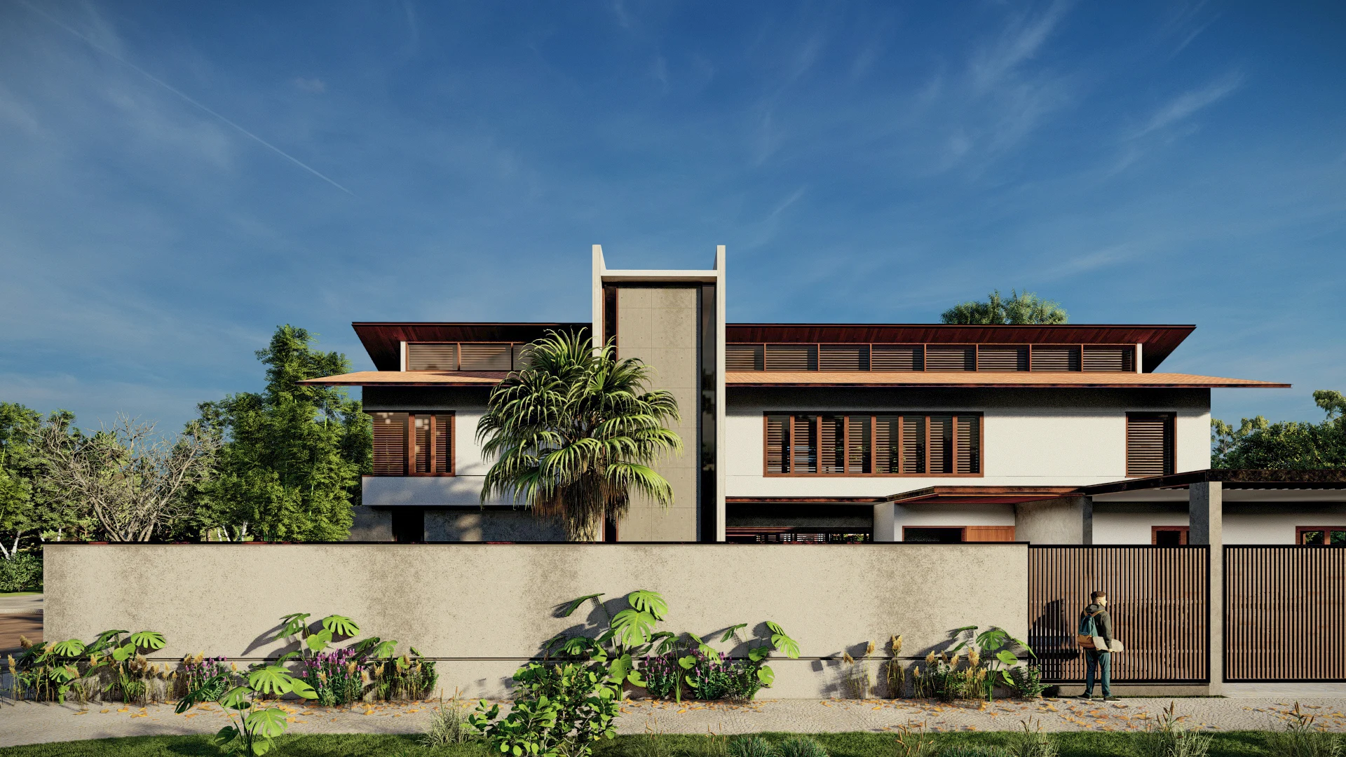 Garden Villa, project view 6