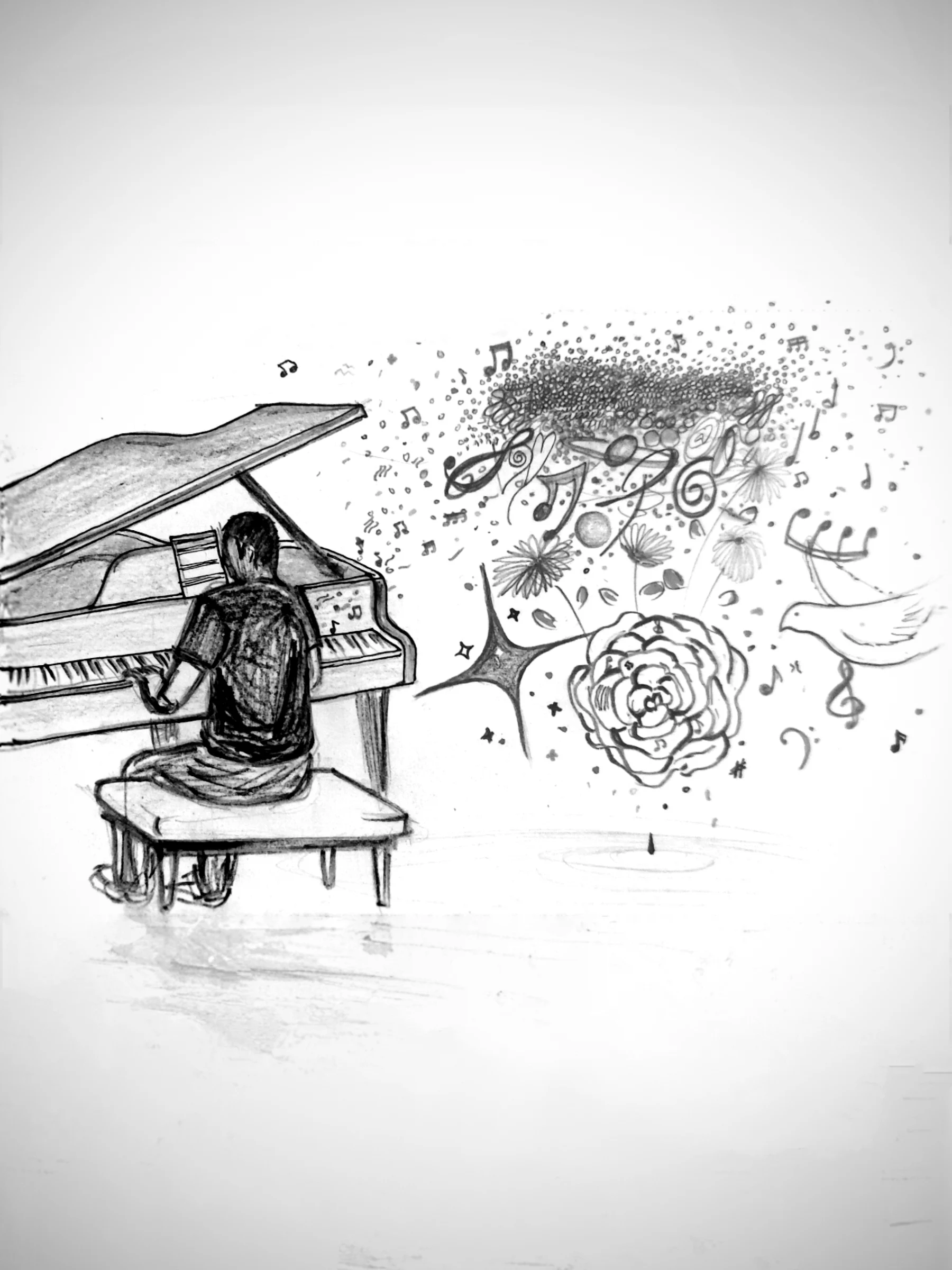 Sketches 06 - Talent, artwork 2 by Abhijith