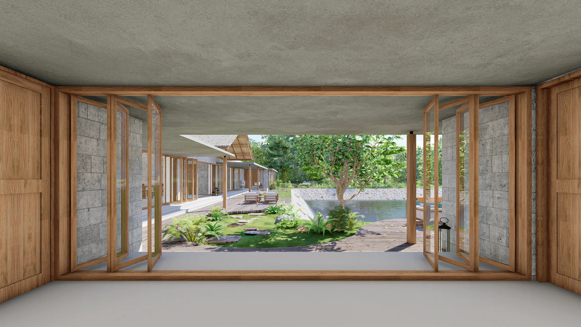 Gutta Farm House, project view 5