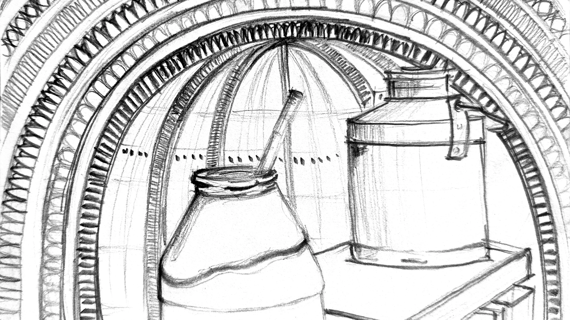 Sketches 07 - Duabi 01, artwork 6 by Abhijith