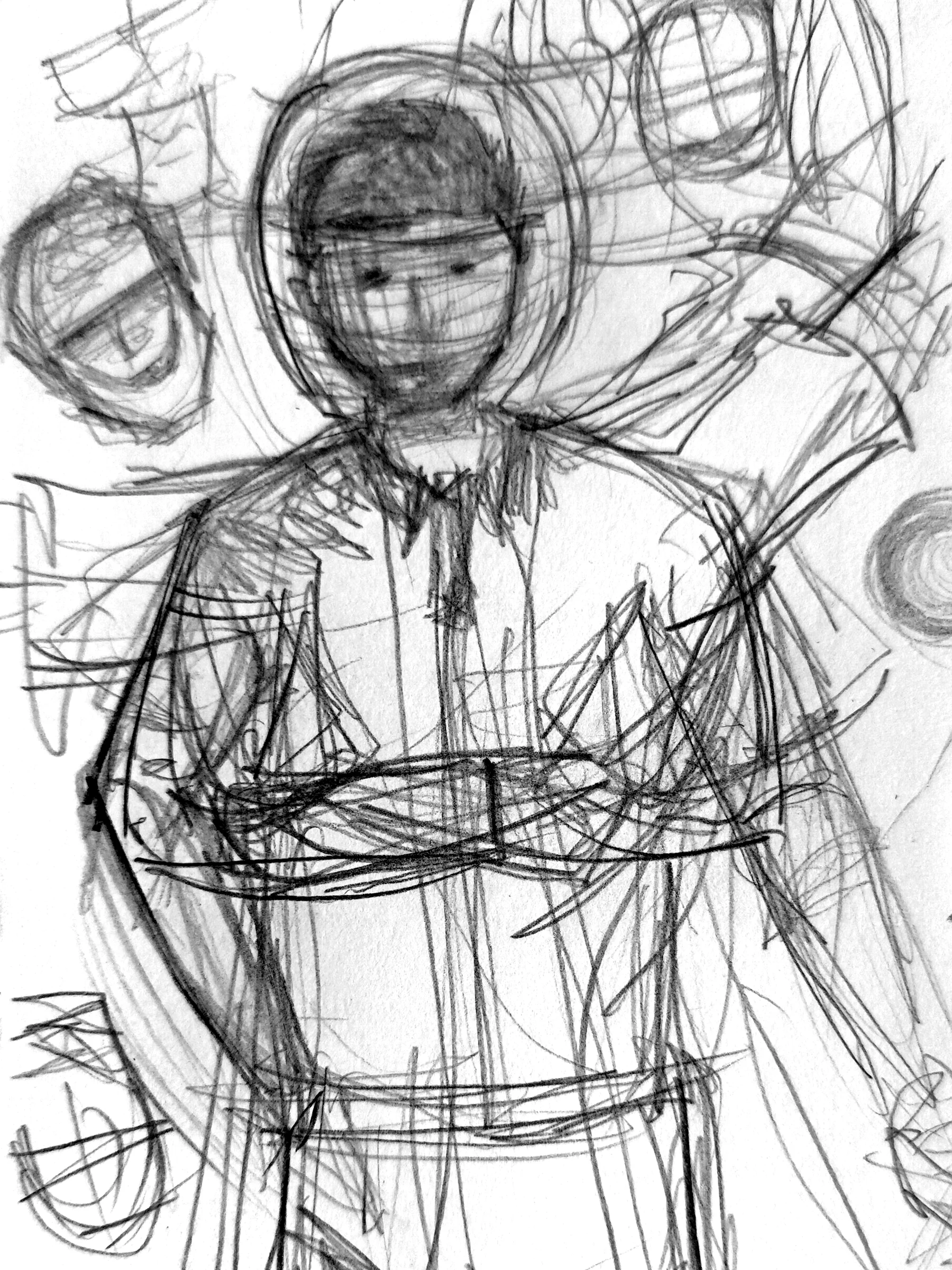 Sketches 06 - Talent, artwork 3 by Abhijith