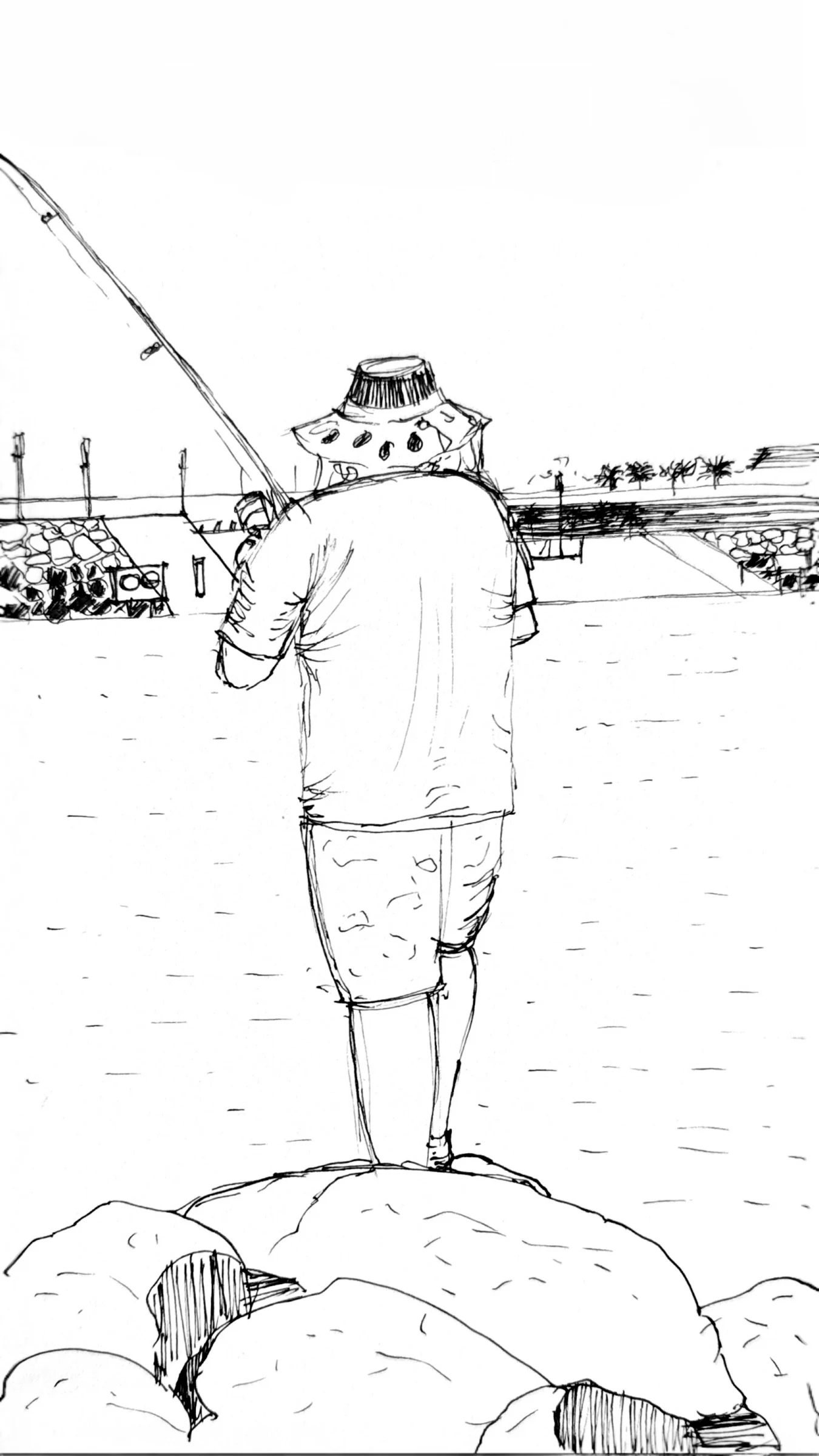 Sketches 07 - Duabi 01, artwork 5 by Abhijith